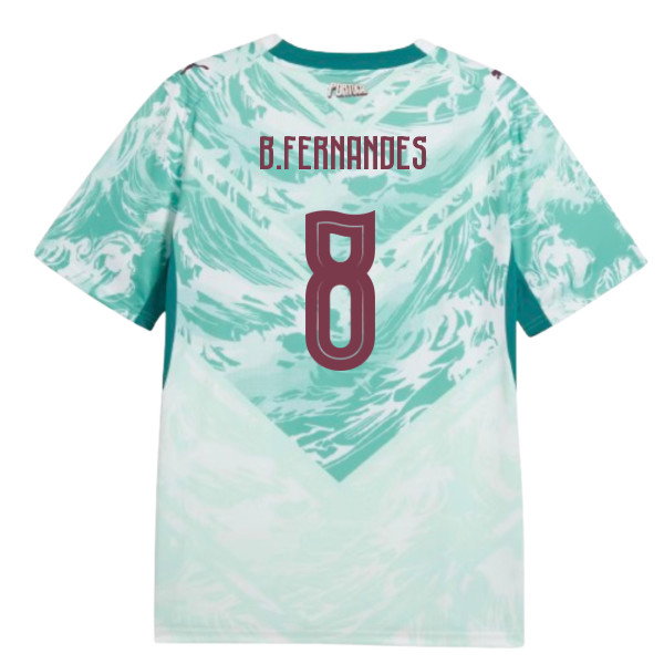 2026-2027 Portugal Away Shirt (B.Fernandes 8)-SoccerKits Hub | Buy Soccer Jerseys Online